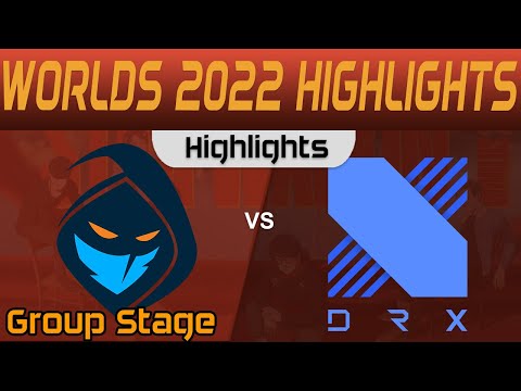 RGE vs DRX Highlights Group Stage Worlds 2022 Rogue vs DragonX by Onivia