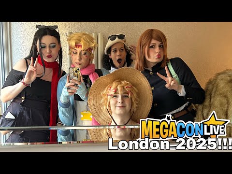 MEGACON LONDON 2025 VLOG!!!