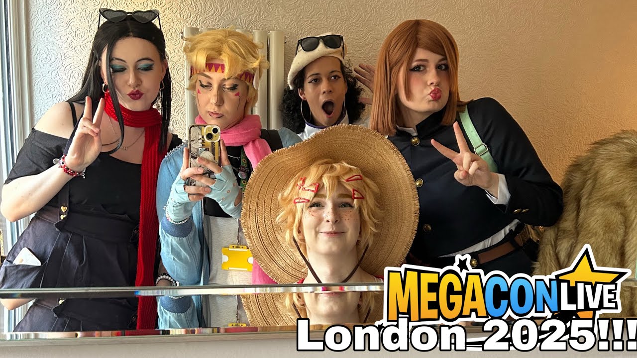 MEGACON LONDON 2025 VLOG!!!