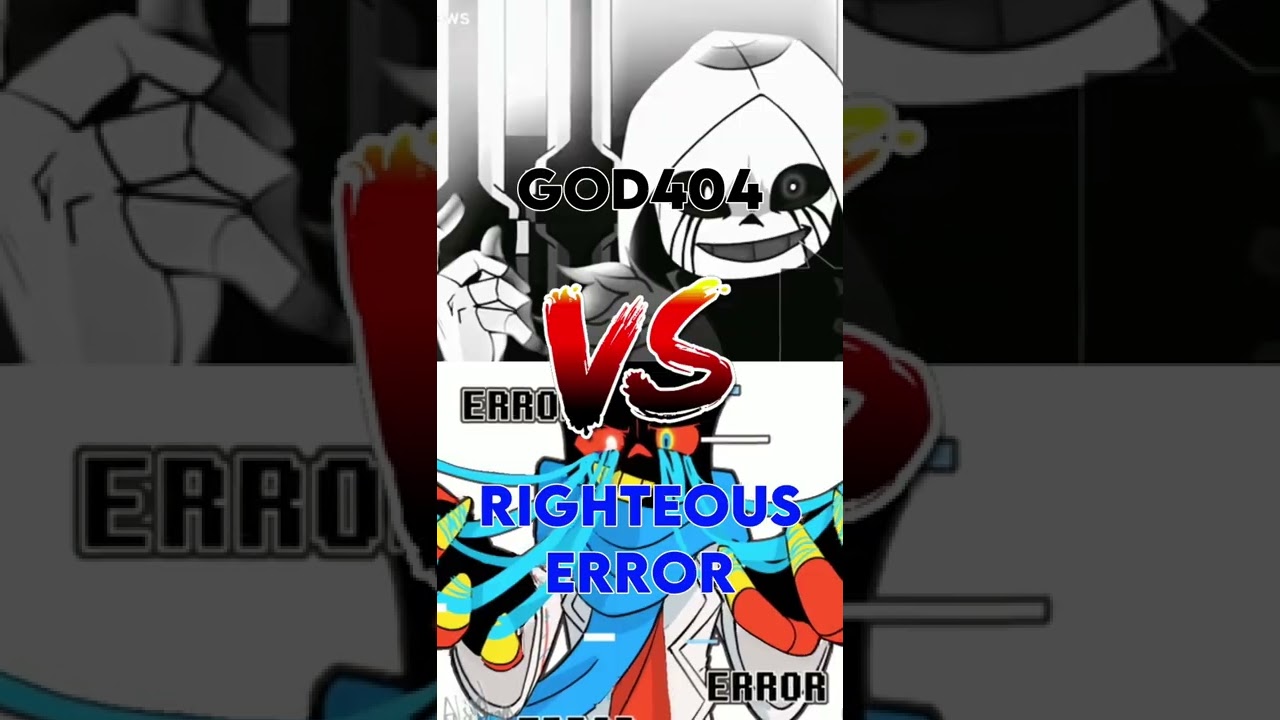 God404 Sans vs Righteous Error 