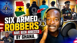 Kumasi Anti Robbery Unit Have Arrested Six Notorious Suspected Armed Robbers.