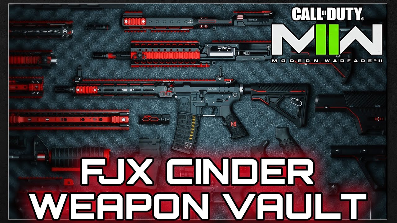 Assemble the FJX Cinder Weapon Vault in a New Gunsmith for Call of Duty®:  Modern Warfare® II