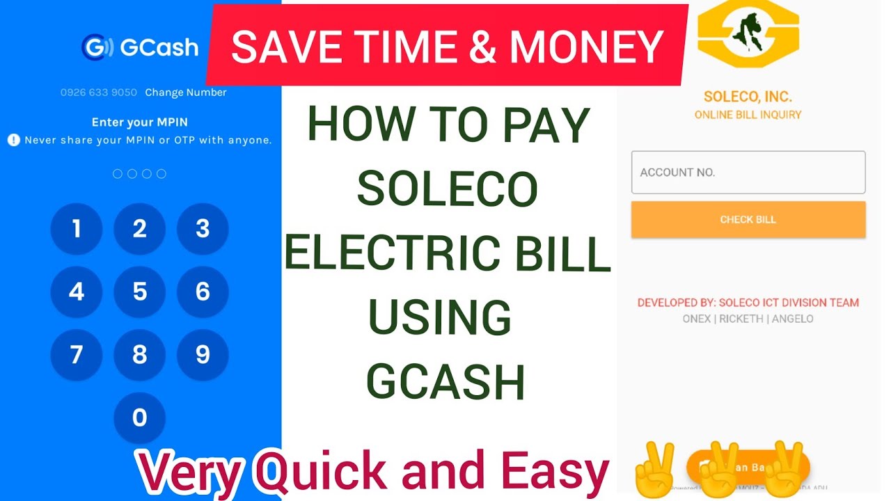 How to pay your SOLECO electric bill ONLINE using GCASH (2022) YouTube