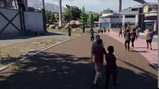 Cinematic Camera, A Walkthrough in My Park in Jurassic World Evolution 2. Dinosaur Park screenshot 3