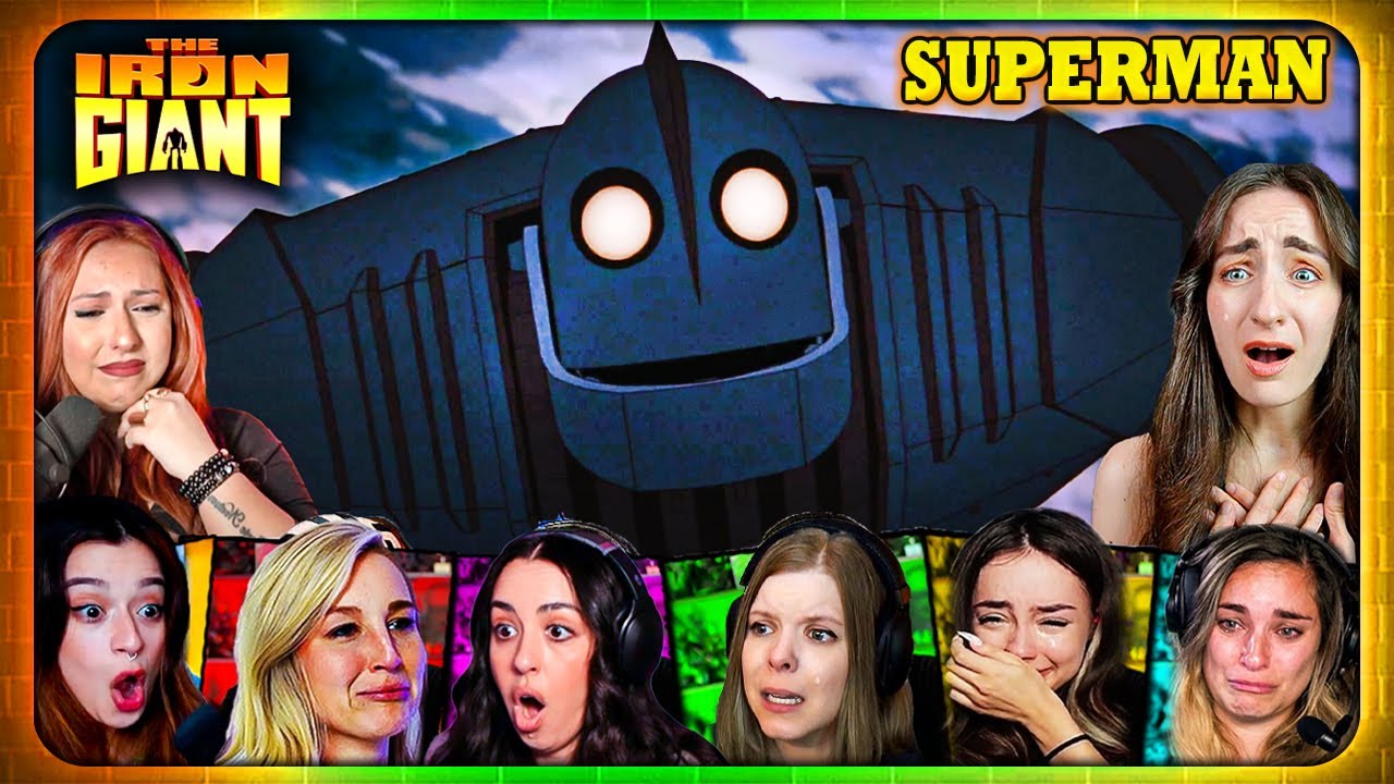 "Superman" Reactions! The Iron Giant (1999) Movie Reaction *First Time Watching*
