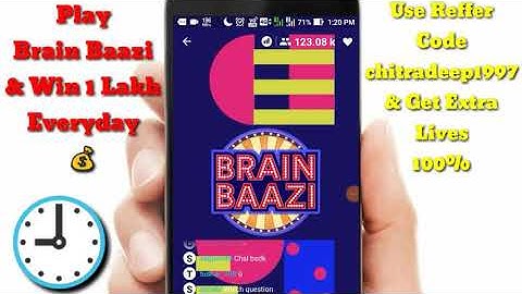 BRAIN BAAZI CHEAT CODE FOR 15TH MAY AT 9:00 PM | CHEAT CODE | WIN 1 LAKH RUPEES 💰 | #Brainbaazi