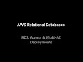 AWS Relational Databases - RDS vs Aurora explained!
