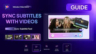 How to Sync Subtitles with Videos Using HitPaw Edimakor