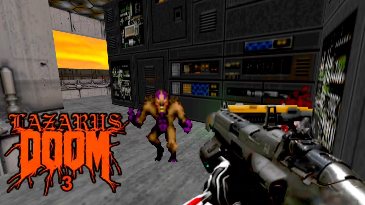 Doom 1 Lazarus Doom 3 Level 6 Central Processing And Computer Station Gameplay Delta Touch Android