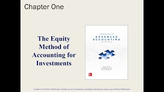 Equity Method - Hoyle FAA 7e PPT Ch 01 LO2