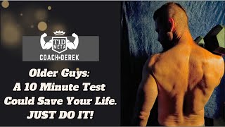 Guys Over 40, This simple test could Save Your Life!