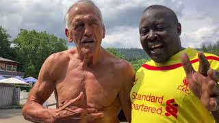 Play video: Lubogo meets hall of famer and wrestling legend Adolf seger from Germany