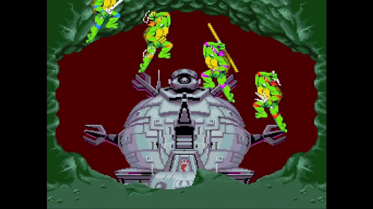 Teenage Mutant Ninja Turtles IV - Turtles in Time (Sin continuar) (SNES)