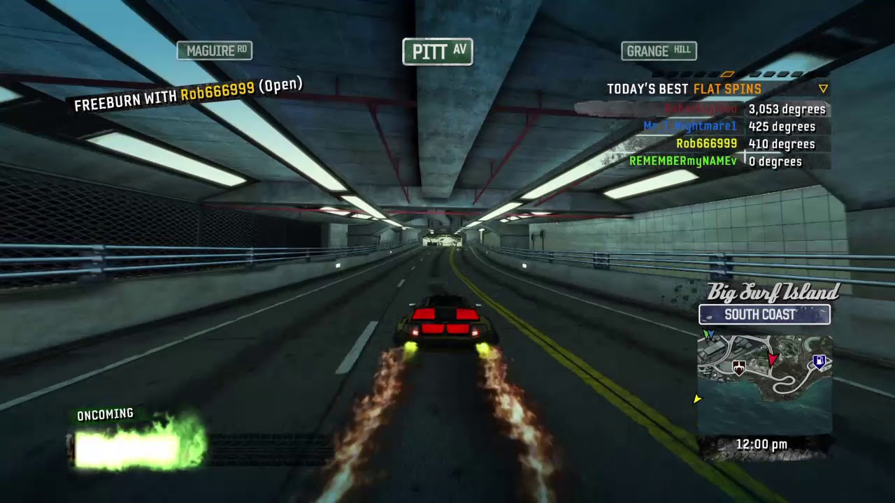 Burnout Paradise Remastered 3000+ Flatspin!