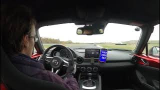 Personal track record at the Autodrom Most racetrack in Mazda MX-5 ND