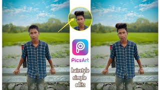 Hair Editing In Picsart || Picsart New Hair Style Editing