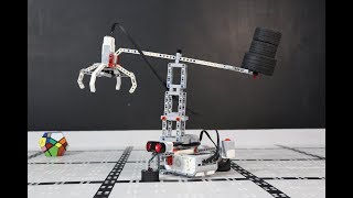 How does our LEGO Mindstrorms EV3 Crane Robot work?