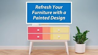 Ask SW: How To Refresh Your Furniture with a Painted Design - Sherwin-Williams