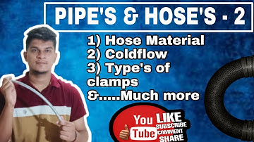 Module 6 | Pipes & Unions - Part 2 | B1 Modules | Materials & Hardware | Coldflow | AME | DGCA Exam