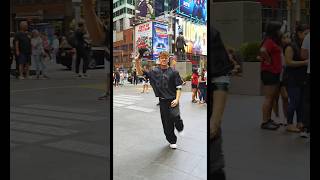 Dancing on NY streets