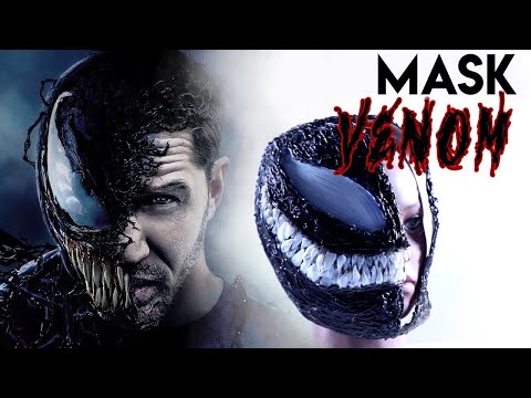 How to make VENOM MASK I Creative Minds