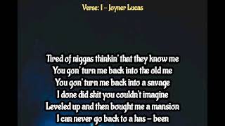 Joyner Lucas - Ramen & Oj (lyrics) Ft Lil Baby