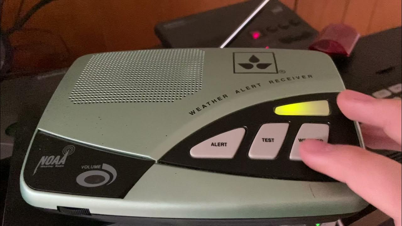 My weather radio setup YouTube