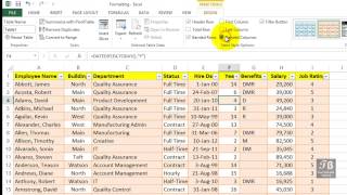 Working With Excel Tables   Excel 2013 Beginners Tutorial