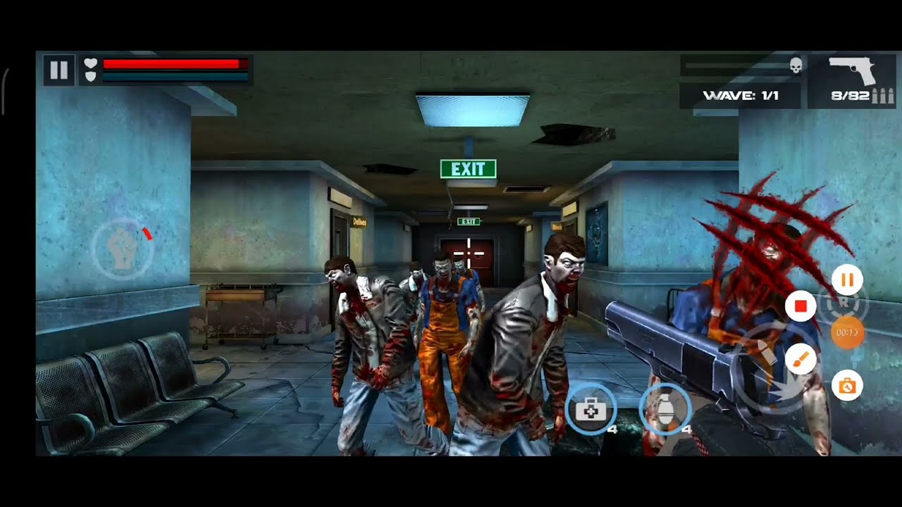 Zombie Action 3D Game Level 1 ! 