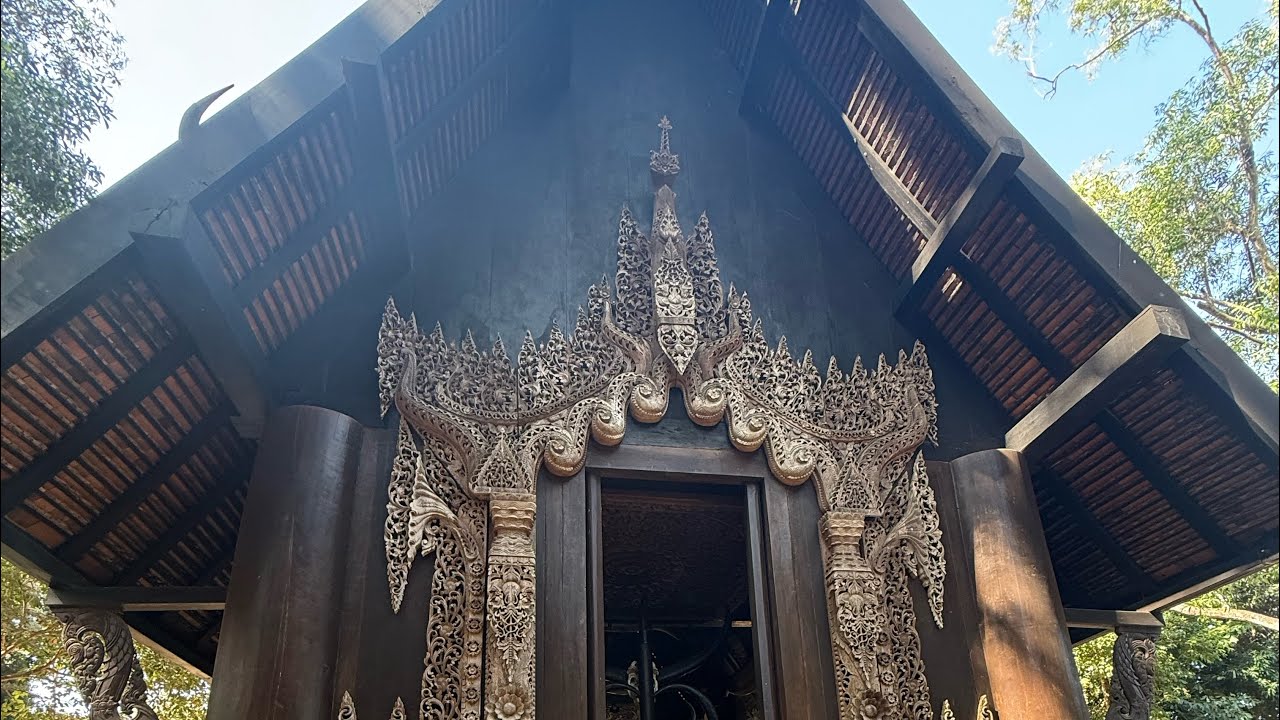 The Black Houses in Chiang Rai , Thailand January 2026