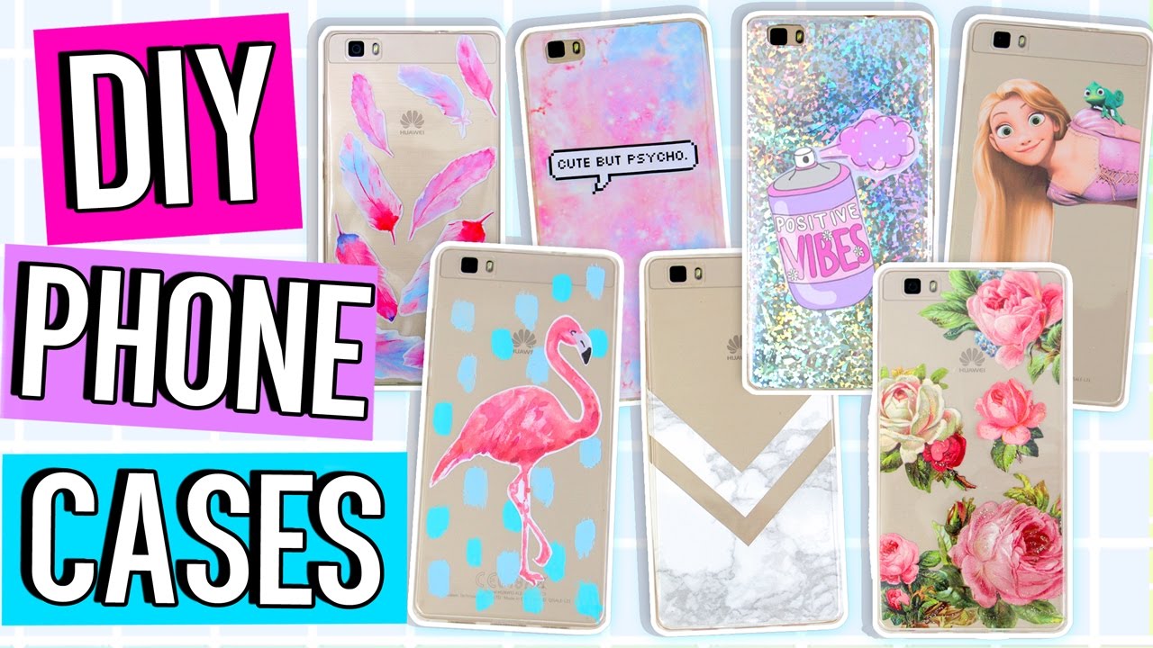 10 Diy Phone Case Ideas Using One Case Marble Holo Tumblr More Youtube