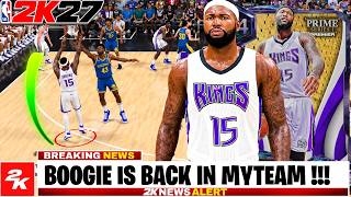 I was NOT EXPECTING DM Boogie Cousins to be THIS GOOD in NBA 2K27 MYTEAM…