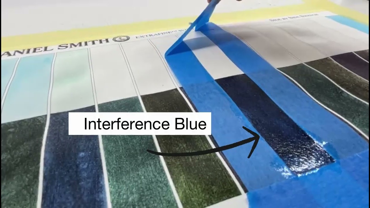 What Color Wednesday: Interference Blue