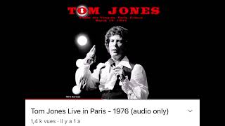 The way we were - Tom Jones Live Paris 1976