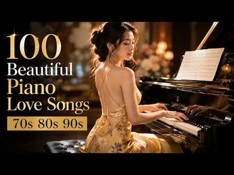 100 Beautiful Piano Love Songs 70s 80s 90s - Greatest Hits Love Songs Ever - Relaxing Piano Music