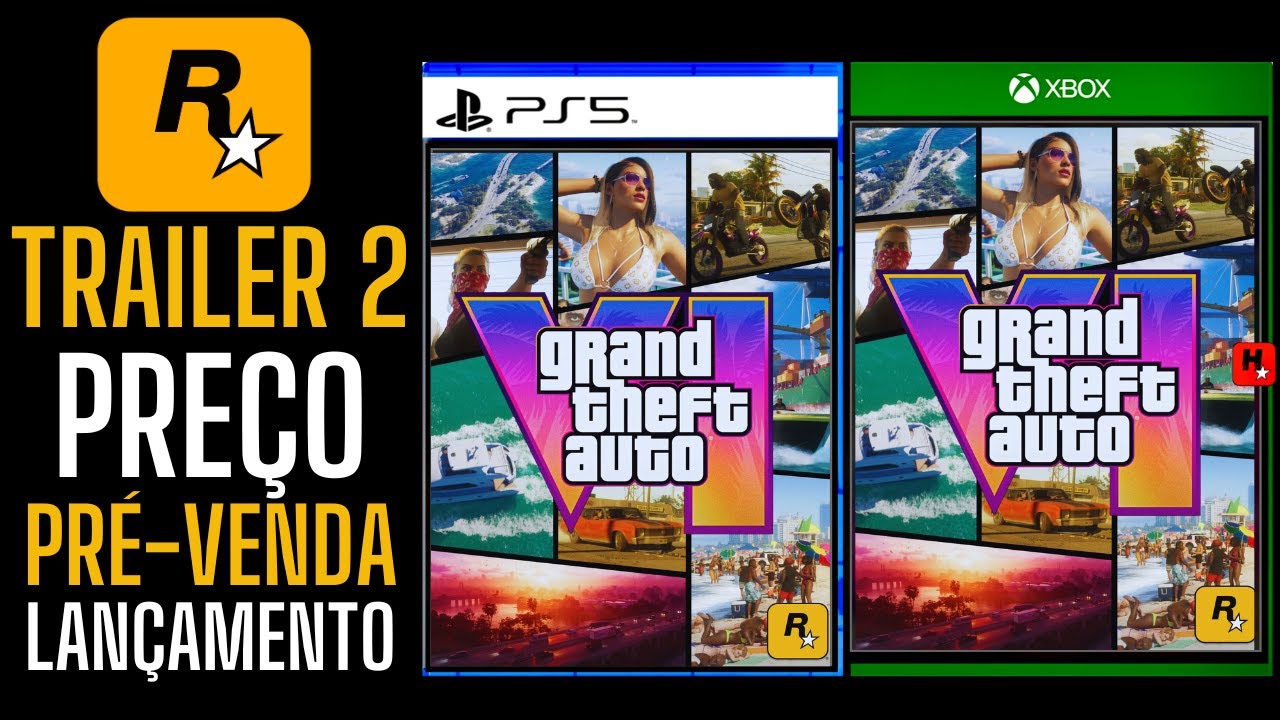 An Ncio GTA 6 Trailer 2 GRAND THEFT AUTO 6 Lan Amento GTA VI Pre O 