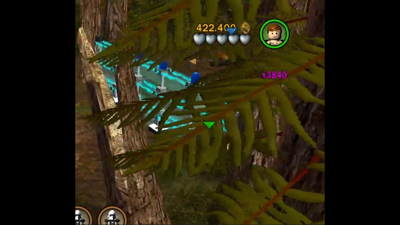 Lego Star Wars The Complete Saga - episode 6 chapter 3 speeder showdown skip-glitch [GER]