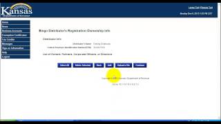 KDOR Bingo Tutorial - Distributor Registration screenshot 5