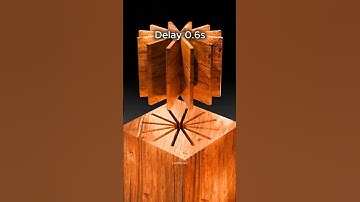 🔥 Perfect Fit 🔥 Wooden Physics Simulation in Blender 3D — Purely Satisfying!