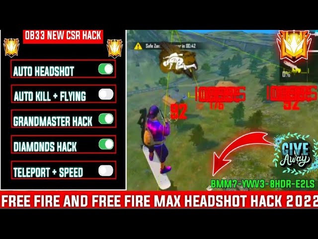 Free Fire Max headshot hack Mod apk