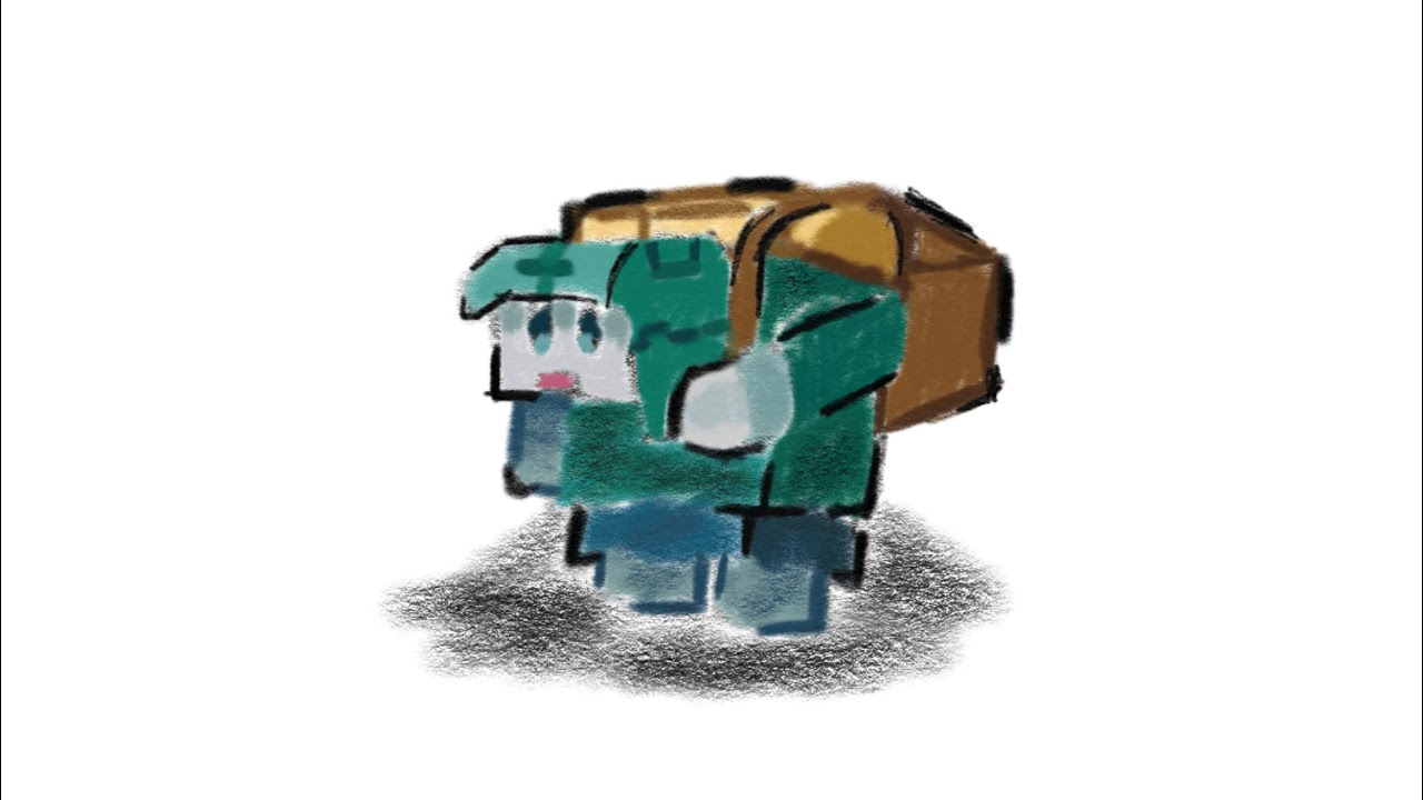 Minecraft Drawing Rascle Drawing Minecraft’s Rascal!!! - YouTube