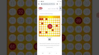 Looking for a winning Keno draw #shorts lottery ticket #lotteryscratchingnation #kenonation