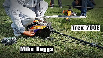 Trex 700E flown by Mike Raggs