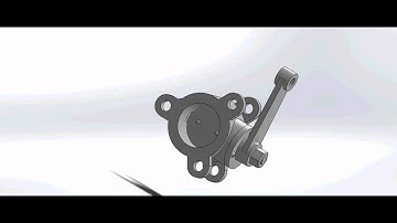 Butterfly valve animation by solidworks