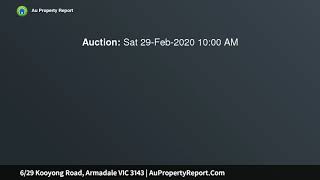 6/29 Kooyong Road, Armadale VIC 3143 | AuPropertyReport.Com
