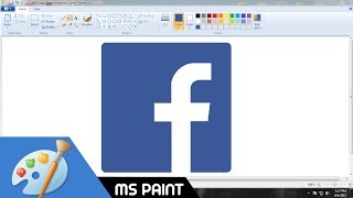 How to Draw Facebook logo in MS Paint from Scratch! How to Draw Facebook logo in MS Paint from Scratch!
