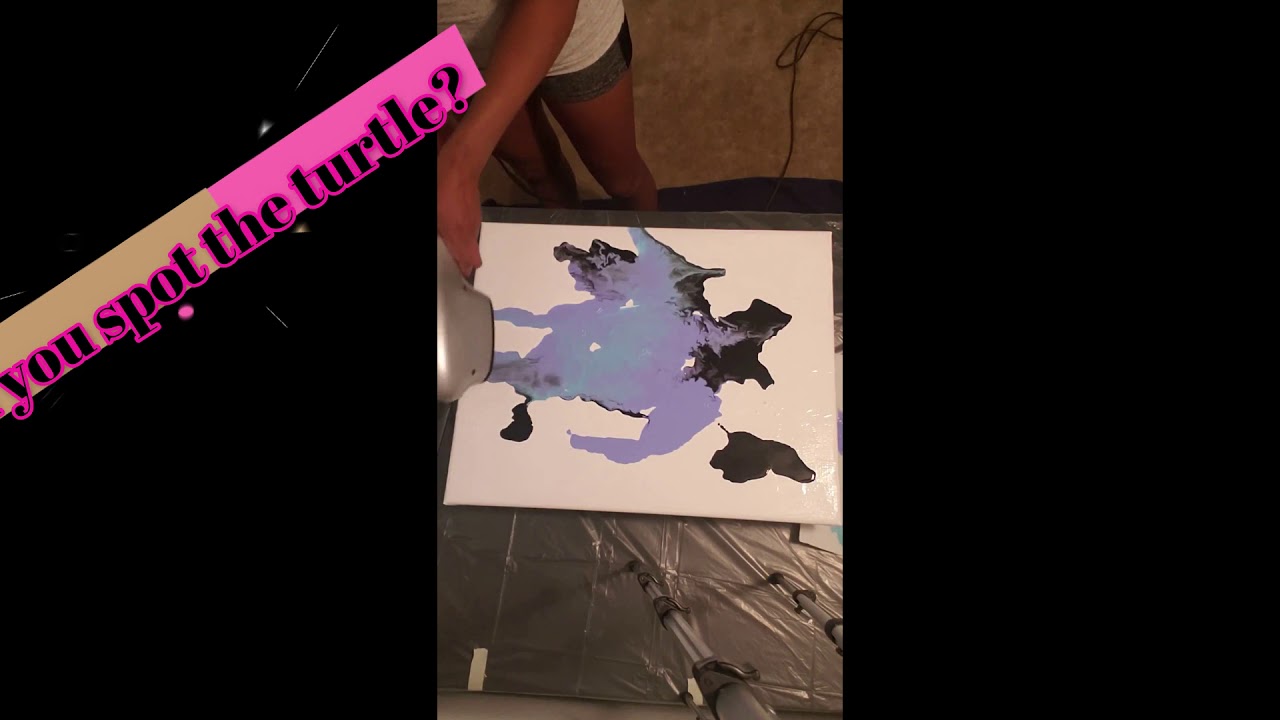 Paint Pouring! First time - YouTube