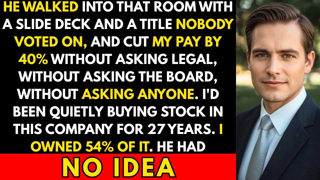 I Bought Company Stock for 27 Years Without Anyone Noticing - Then the Board Chair's Son Demoted Me
