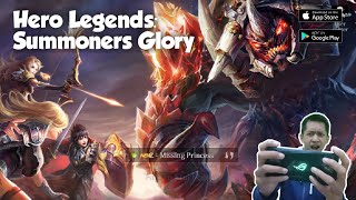 Hero Legends: Summoners Glory Indonesia Gameplay Android / iOS screenshot 2