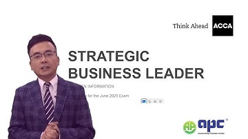 ACCA Strategic business leader Dec 2025 Super Revision